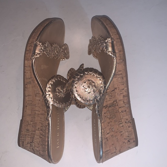 Jack Rogers Lauren Mid Wedge Sandals 7.5 - Picture 7 of 13